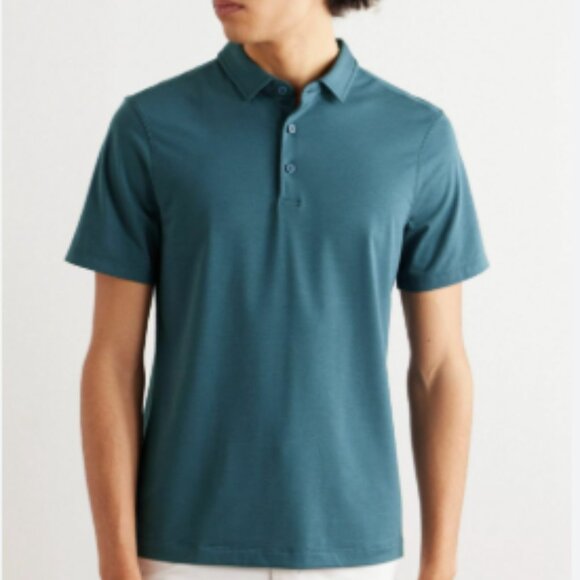 Lululemon Evolution Polo Shirt 3-Button – No Size Tag (Fits Like Men’s L) - Picture 1 of 14